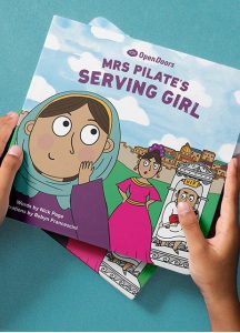 Mrs Pilate's Serving Girl